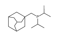 (adamantan-1-ylmethyl)diisopropylphosphine结构式