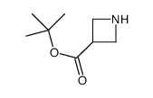 tert-Butyl azetidine-3-carboxylate acetate结构式