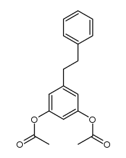 5-phenethyl-1,3-phenylene diacetate结构式