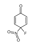 2,5-Cyclohexadien-1-one,4-fluoro-4-nitro-(9CI)结构式