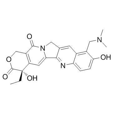 拓扑替康结构式