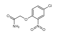 2-(4-chloro-2-nitrophenoxy)acetamide结构式