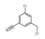 3-Bromo-5-cyanobenzyl bromide结构式