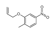 1-methyl-4-nitro-2-prop-2-enoxybenzene结构式