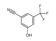 3-Cyano-5-(trifluoromethyl)phenol, 3-Cyano-5-hydroxybenzotrifluoride结构式