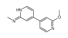 2?-METHOXY-N-METHYL-4,4?-BIPYRIDIN-2-AMINE结构式