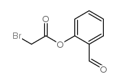 BROMO-ACETIC ACID 2-FORMYL-PHENYL ESTER结构式