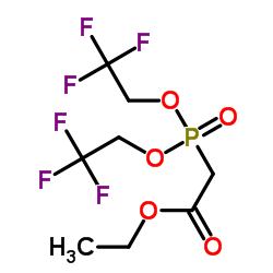 乙基[二(2,2,2-三氟乙氧基)氧膦基]乙酸结构式