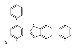 1H-inden-1-yl(triphenyl)stannane结构式