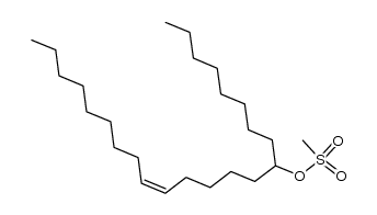 (Z)-tricos-14-en-9-yl methanesulfonate结构式