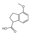 2,3-二氢-4-甲氧基-1-茚羧酸结构式