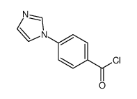 4-imidazol-1-ylbenzoyl chloride结构式