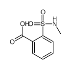 2-(methylsulfamoyl)benzoic acid结构式