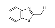 Lithium,(2-benzothiazolylmethyl)-结构式