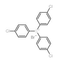 sulfanium,chlorobenzene,1-chloro-4-(4-chlorophenyl)benzene,bromide结构式