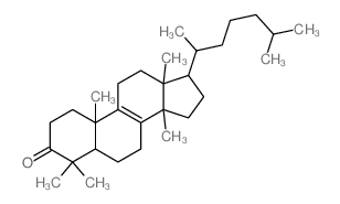 Lanost-8-en-3-one结构式