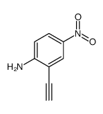 2-乙炔-4-硝基苯胺结构式