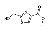 Methyl 2-(hydroxymethyl)thiazole-4-carboxylate结构式