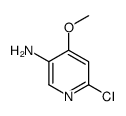 6-氯-4-甲氧基-3-吡啶胺结构式
