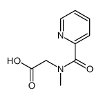 N-甲基-n-(2-吡啶羰基)甘氨酸结构式