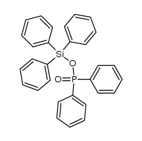 triphenylsilyldiphenylphosphinate结构式