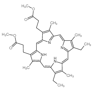 间卟啉二甲酯结构式