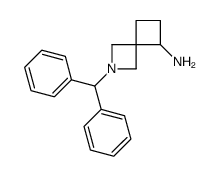 2-benzhydryl-2-azaspiro[3.3]heptan-5-amine结构式