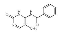 N-(5-甲基-2-氧代-2,3-二氢嘧啶-4-基)苯甲酰胺结构式