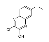 3-chloro-7-methoxyquinoxalin-2-ol结构式