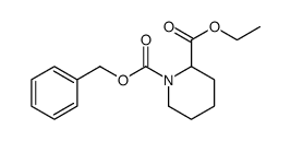 1,2-哌啶二羧酸 2-乙基 1-(苯基甲基)酯结构式