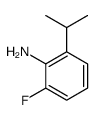 Benzenamine, 2-fluoro-6-(1-methylethyl)- (9CI)结构式