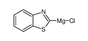 benzothiazole-2-ylmagnesium chloride结构式