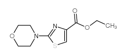 ethyl 2-morpholino-1,3-thiazole-4-carboxylate结构式