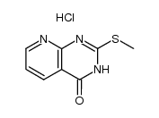 2-(methylthio)pyrido[2,3-d]pyrimidin-4(3H)-one hydrochloride结构式