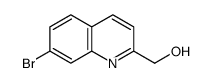 (7-bromo-2-quinolyl)methanol结构式