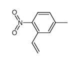 5-methyl-2-nitro-1-vinylbenzene结构式
