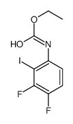 ethyl 3,4-difluoro-2-iodophenylcarbamate结构式