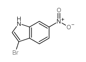 3-溴-6-硝基-1H-吲哚结构式