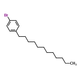 1-溴-4-十二烷基苯结构式