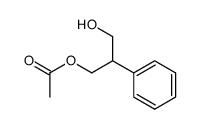 acetic acid,2-phenylpropane-1,3-diol结构式
