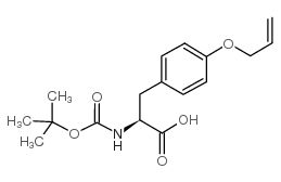 Boc-Tyr(OAllyl)-OH结构式