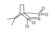 (1S)-(-)-(7,7-Dichloro-10-camphorsulfonyl)imine结构式