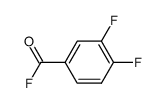 Benzoyl fluoride, 3,4-difluoro- (9CI)结构式
