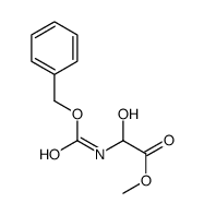 Methyl 2-(((benzyloxy)carbonyl)amino)-2-hydroxyacetate结构式