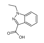 1-Ethyl-1H-indazole-3-carboxylic acid结构式