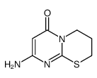 8-amino-3,4-dihydro-2H-pyrimido[2,1-b][1,3]thiazin-6-one结构式