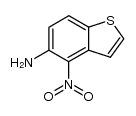 4-nitro-benzo[b]thiophen-5-ylamine结构式