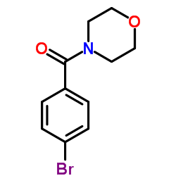 4-(吗啉-4-羰基)溴苯结构式