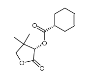 3-Cyclohexene-1-carboxylic acid (S)-pantolactone ester结构式