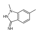 1,6-dimethylindazol-3-amine结构式